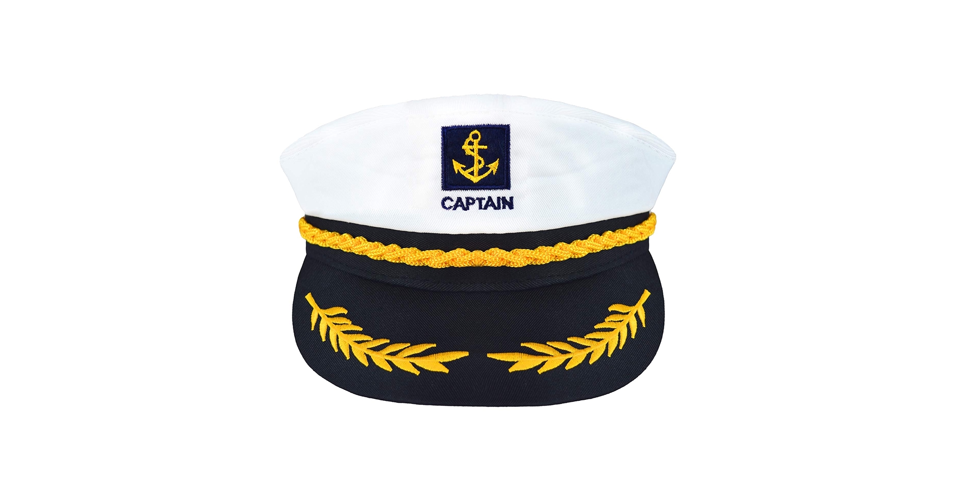 IFJJ sailor hat,boat captain hat,Navy Hat,yacht captain hat